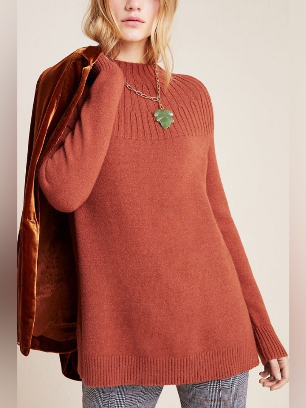 Anthropologie Welford Tunic Sweater